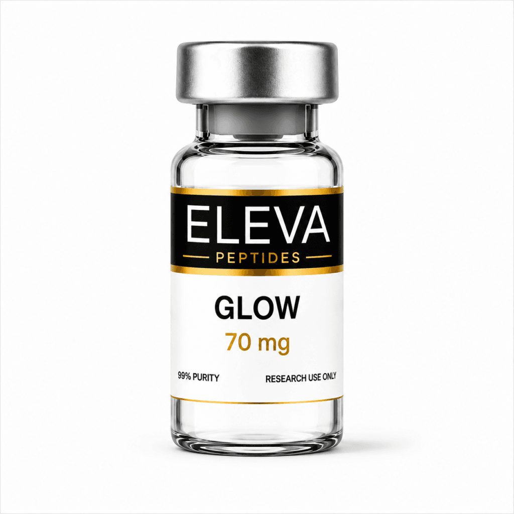 Eleva Peptides GLOW 70 mg research vial