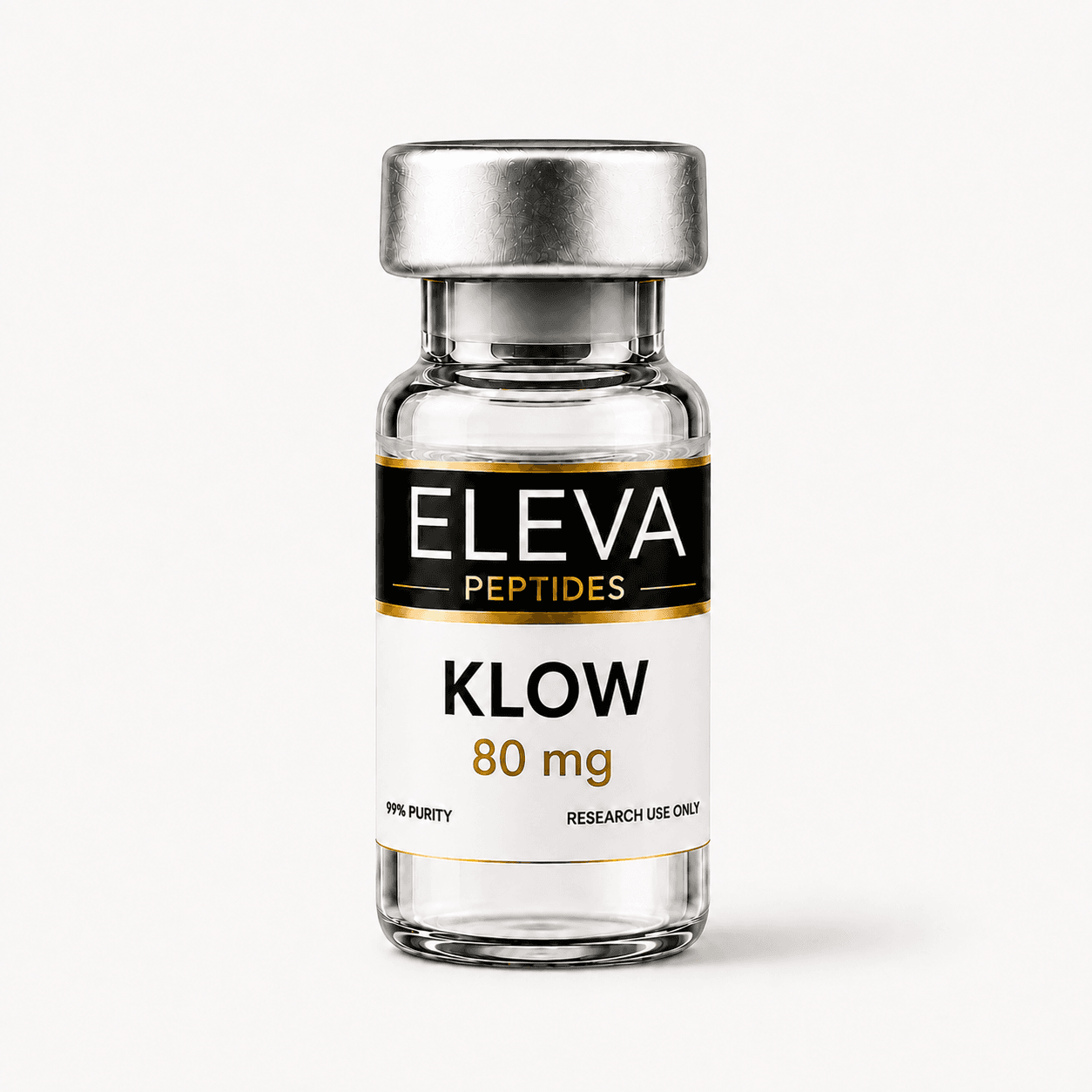 Eleva Peptides KLOW 80 mg research vial