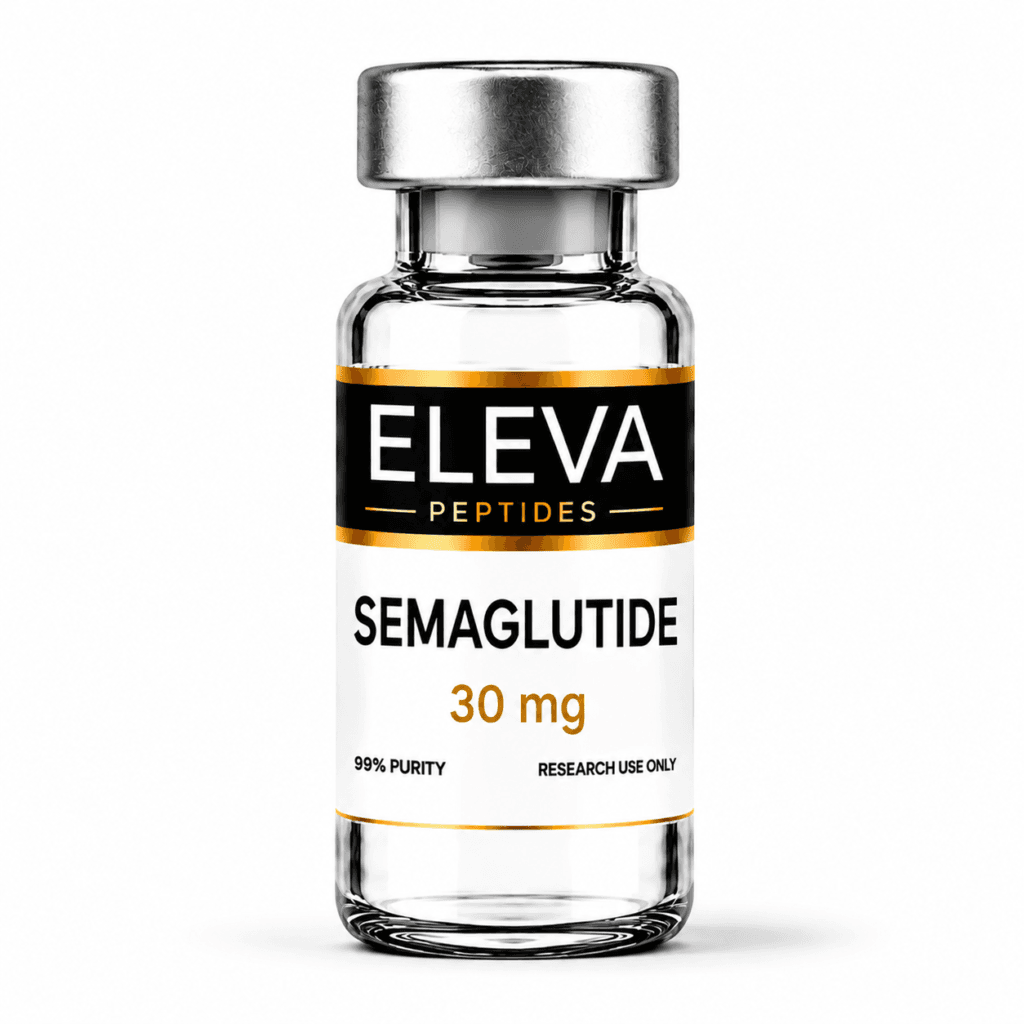 Eleva Peptides Semaglutide 30 mg research vial