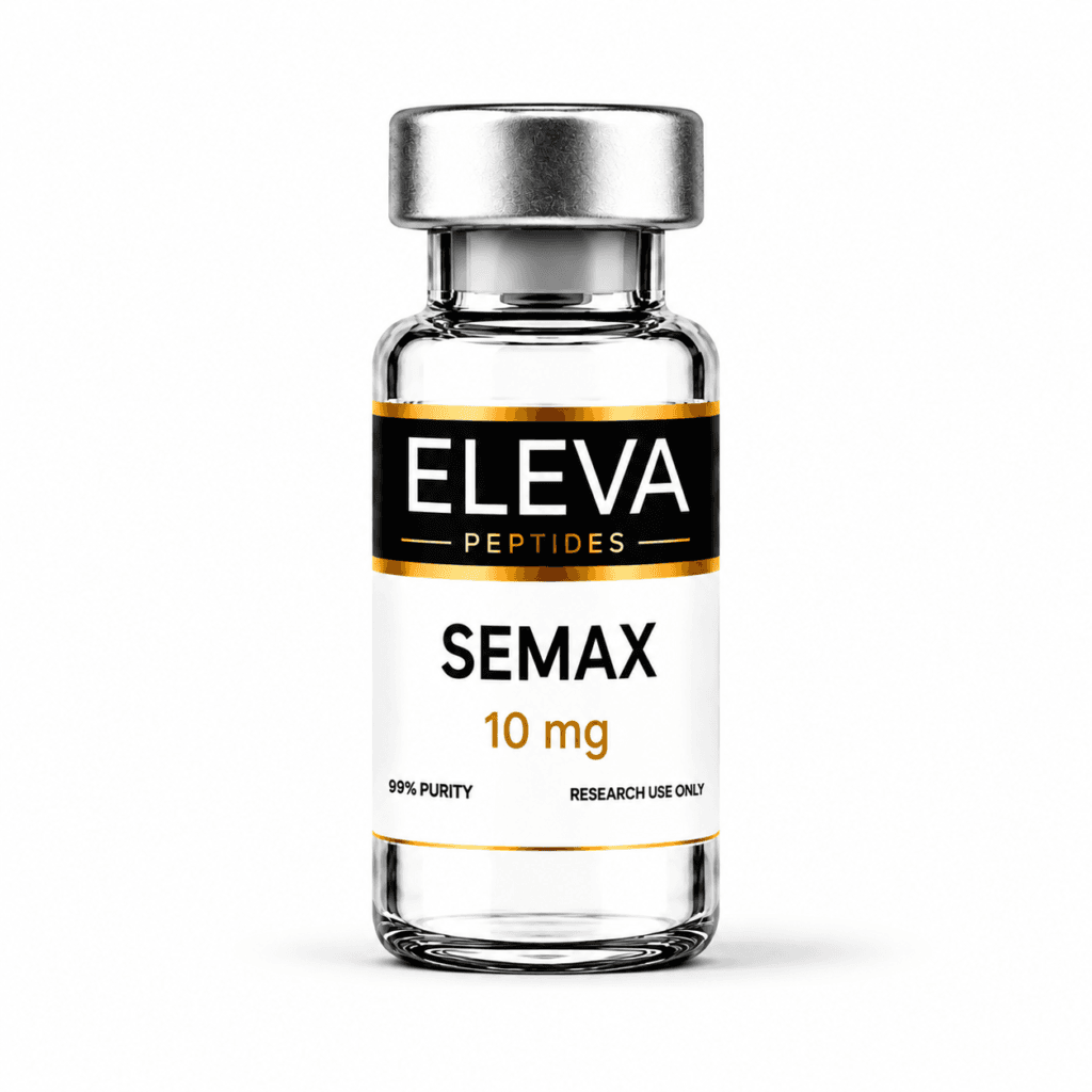 Eleva Peptides Semax 10 mg research vial